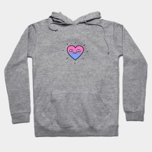 Bi Heart Hoodie